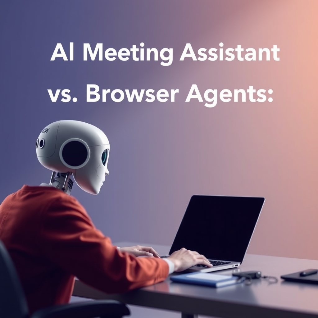 AI Meeting Assistant vs. Browser Agents: Why Research Tools Cannot Replace Decision Platforms