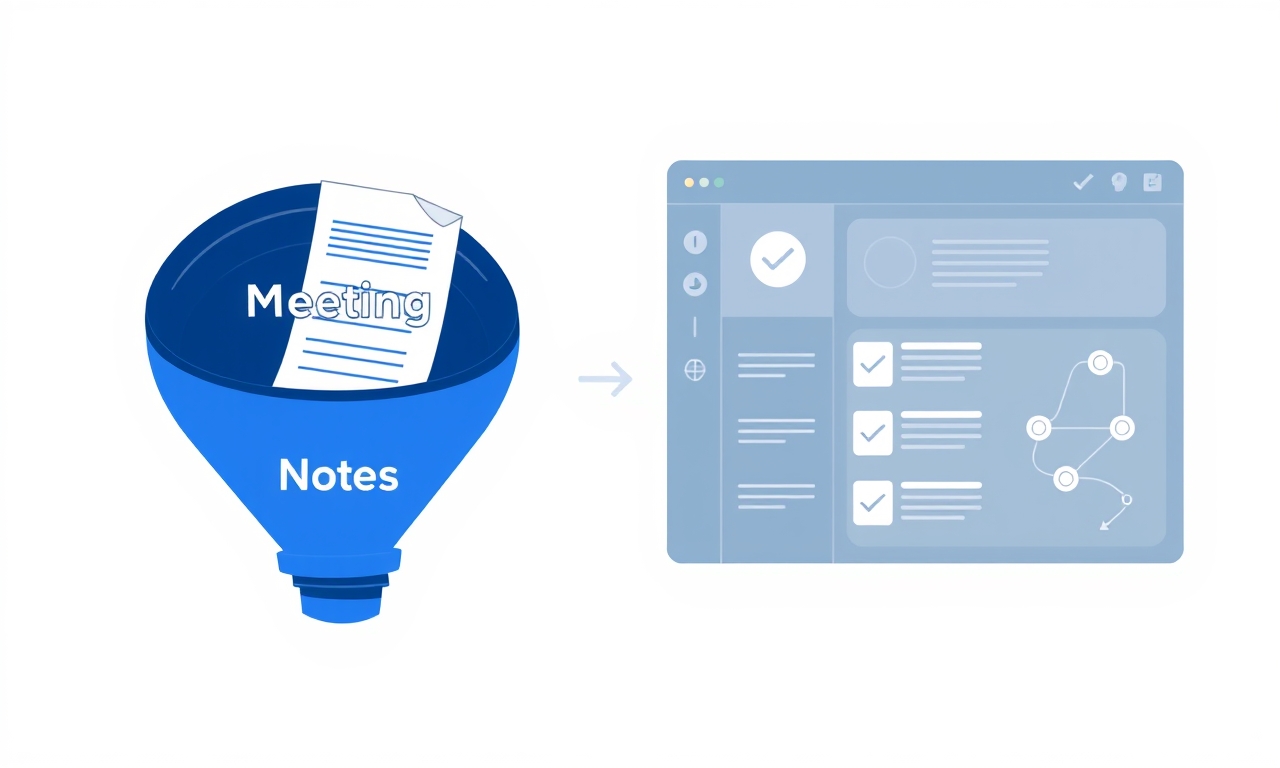 Your Meeting Notes Are a Black Hole: How to Build an Automation Workflow That Actually Closes the Loop